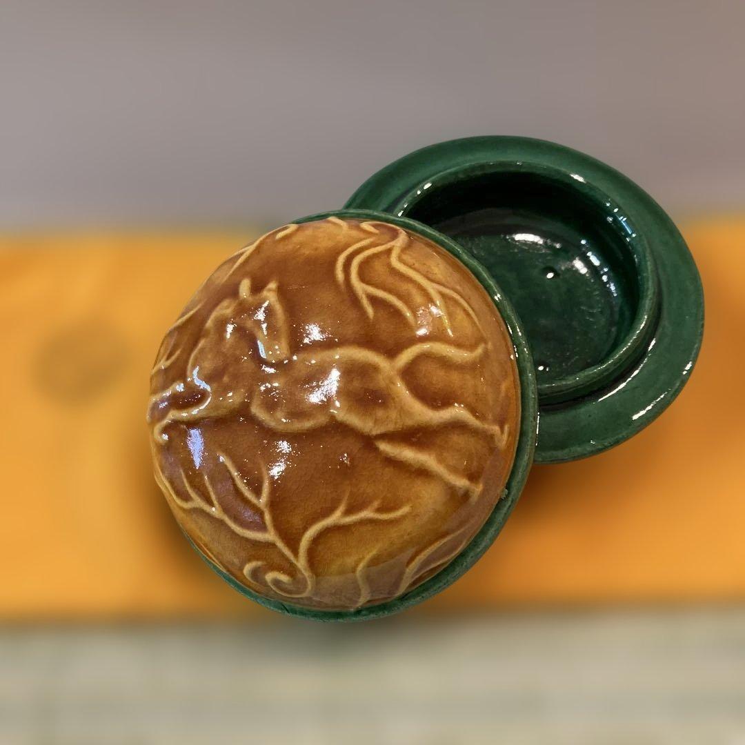茶道具　干支香合と棗