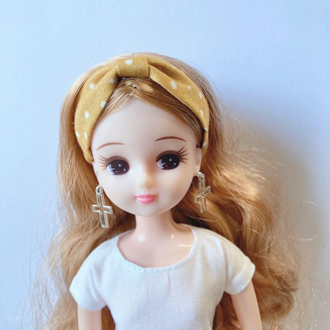【L33】リカちゃん ヘアバンド&ピアスセット