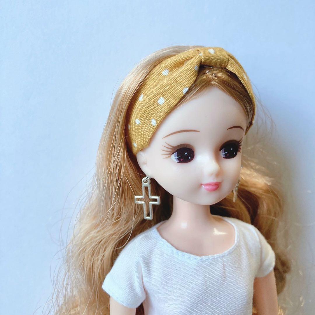 【L33】リカちゃん ヘアバンド&ピアスセット