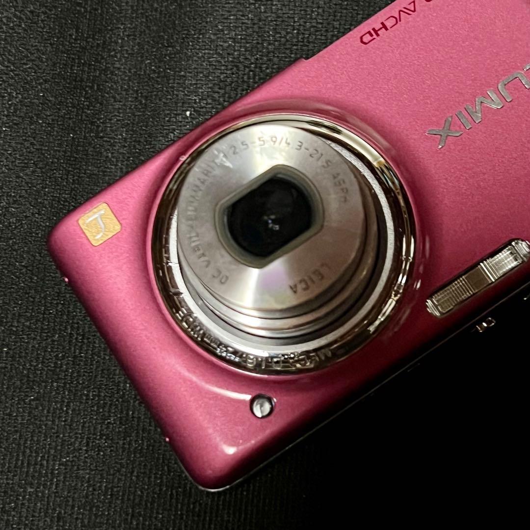 Panasonic LUMIX DMC-FX77 ピンク　12M 5倍ズーム