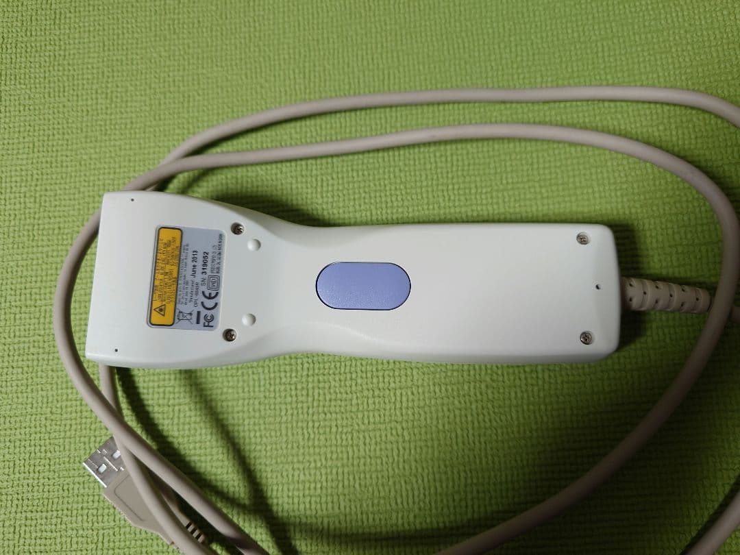 OPTICON 1次元レーザーハンディスキャナー 動作確認済　バーコード