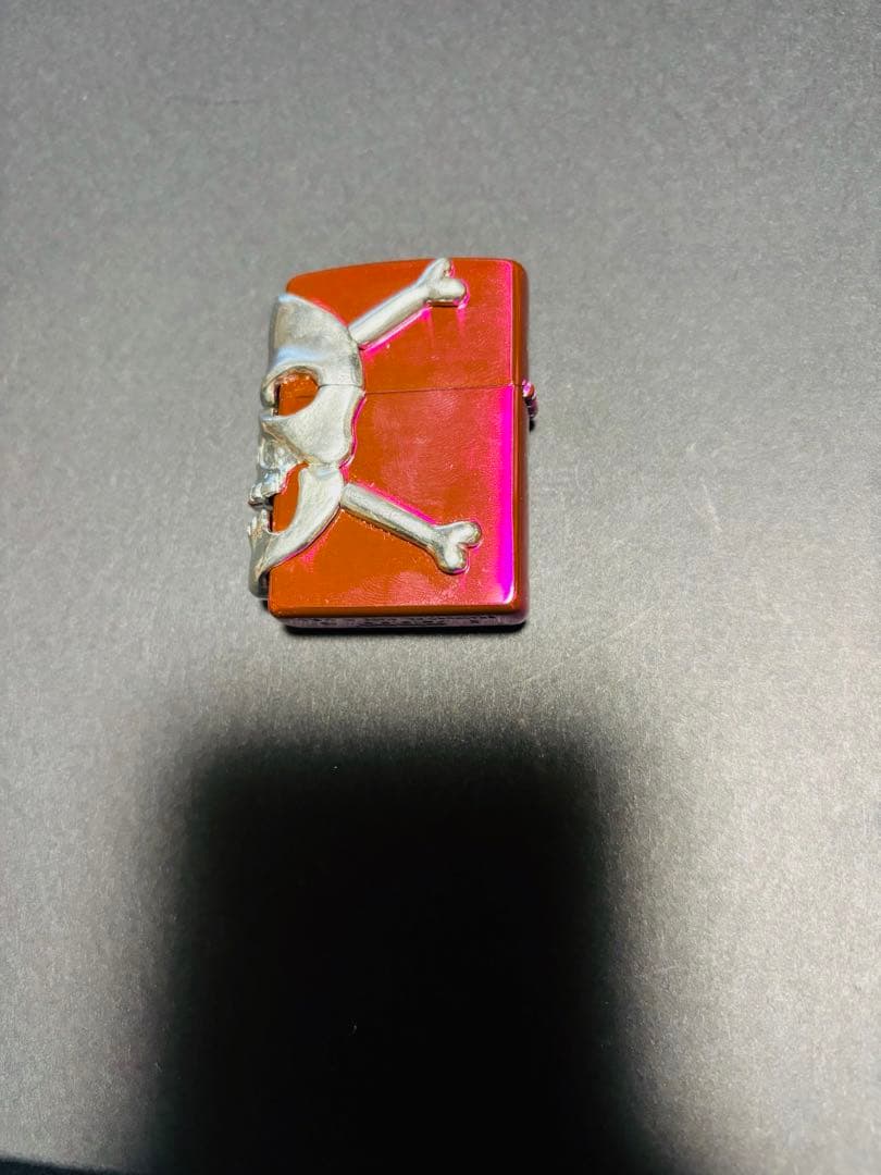 スカル　ドクロ　ガイコツ zippo ３色セット売り