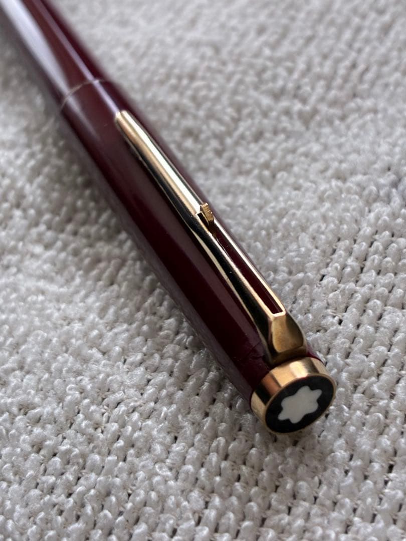 ◾️MONT BLANC モンブラン◾️ハンマートリガー式ボールペン◾️ボルドー色◾️