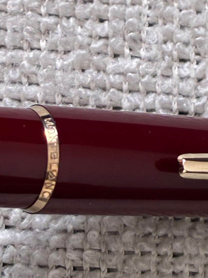 ◾️MONT BLANC モンブラン◾️ハンマートリガー式ボールペン◾️ボルドー色◾️