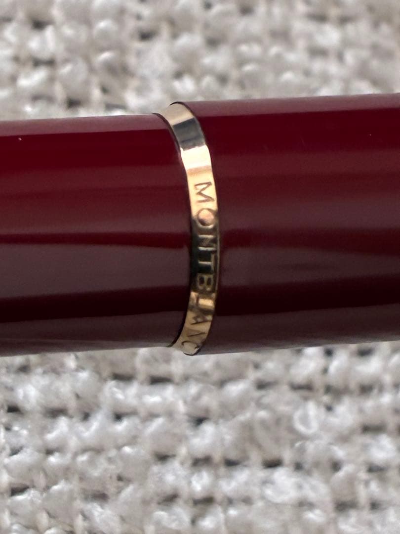 ◾️MONT BLANC モンブラン◾️ハンマートリガー式ボールペン◾️ボルドー色◾️