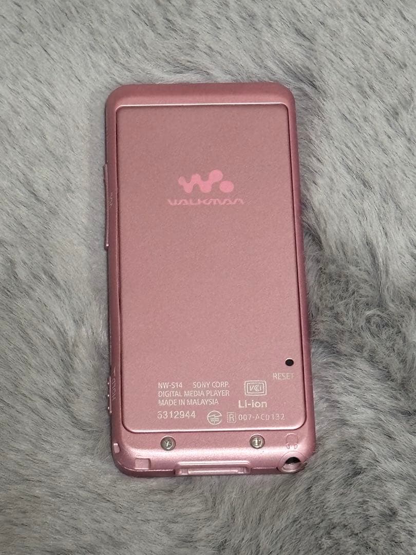 SONY WALKMAN NW-S14 8GB ピンク　スピーカー付き