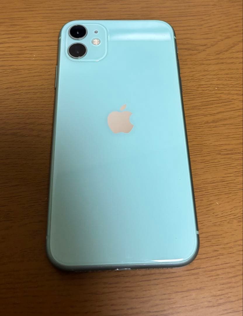【値下げ中】Apple iPhone 11 ミントグリーン 本体 電池 75%