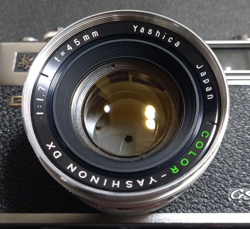 YASHICA ファインダーカメラ ELECTRO 35 カバー付き