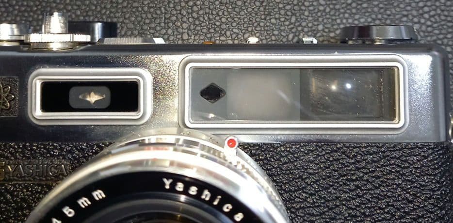 YASHICA ファインダーカメラ ELECTRO 35 カバー付き