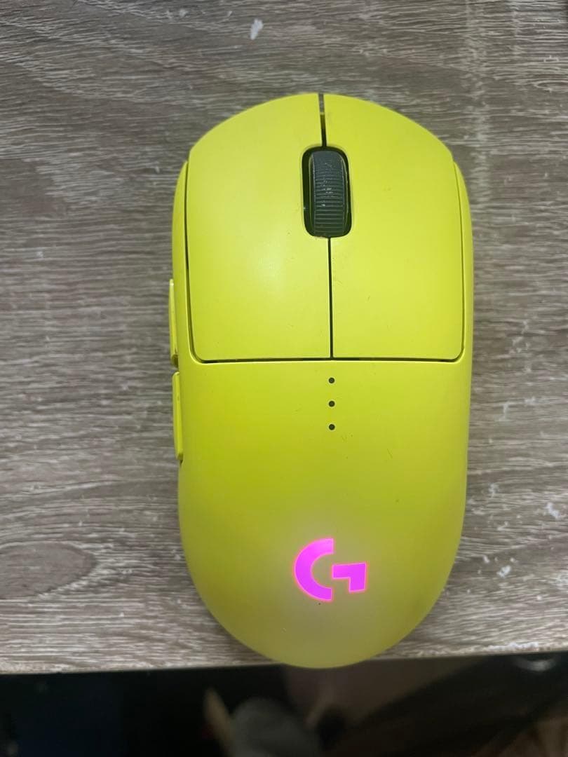 【限定】Logitech PRO WIRELESS マウス イエロー