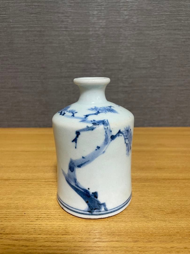 李朝後期　染付　花瓶