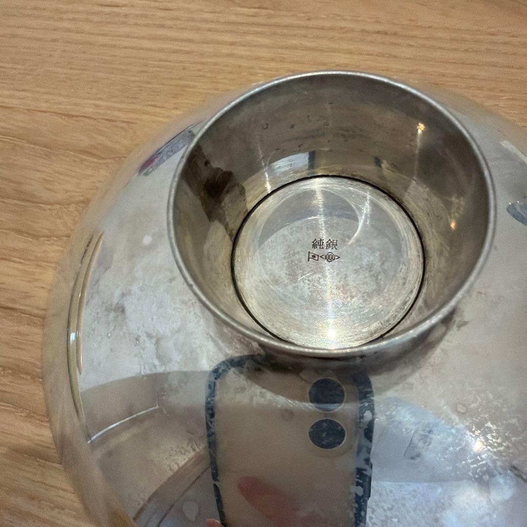 永年勤続感謝記念　銀杯　純銀　95g