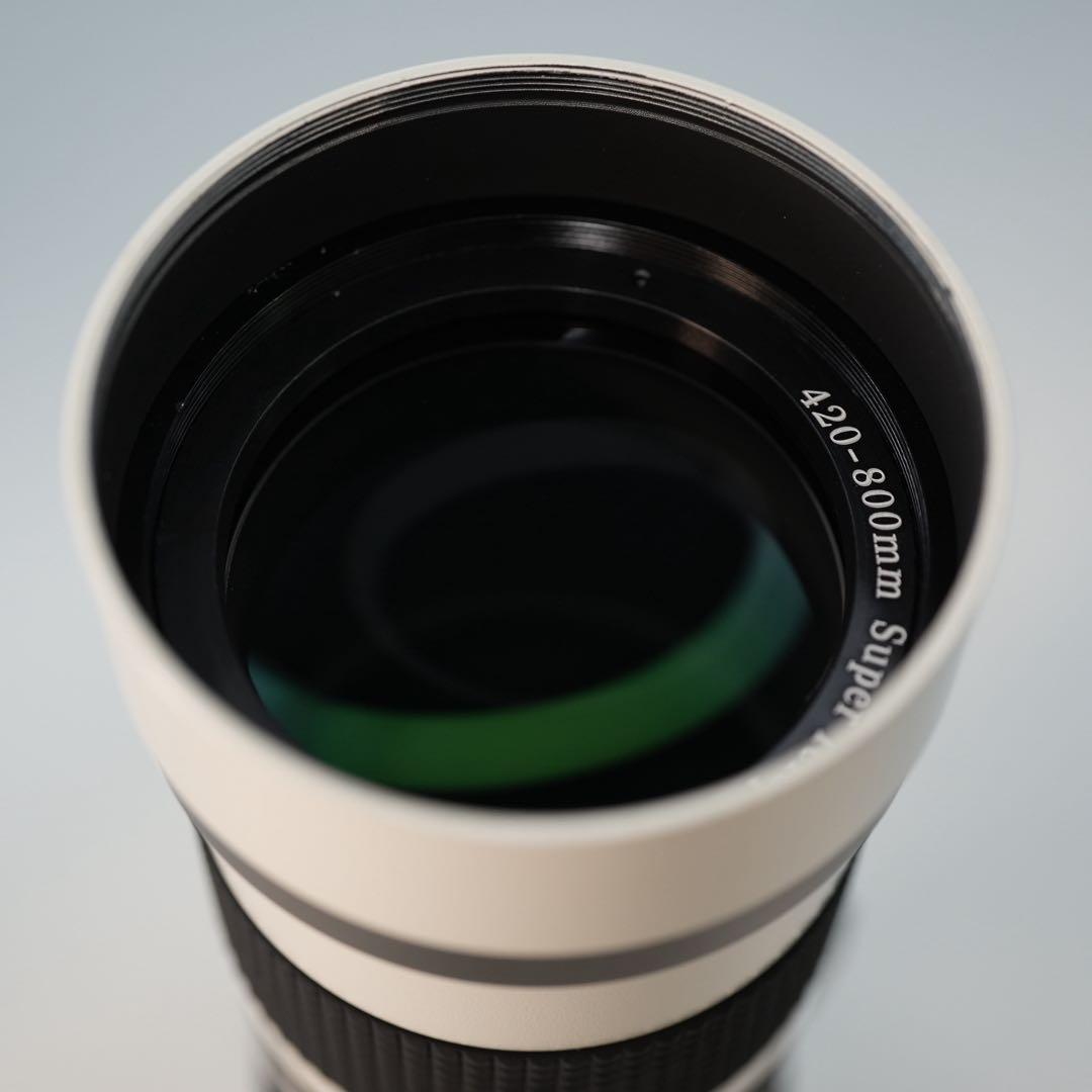 VARI Canon RFマウント用420-800mm 超望遠レンズ白z0012