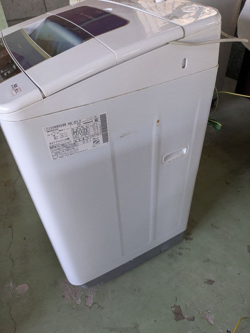 現状渡しHITACHI BW-8TV 8kg 洗濯機 本体