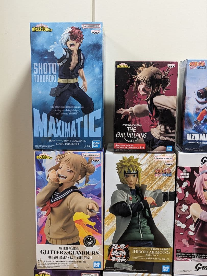 NARUTO ヒロアカ レア景品等 プライズフィギュア 15体セット まとめ売り
