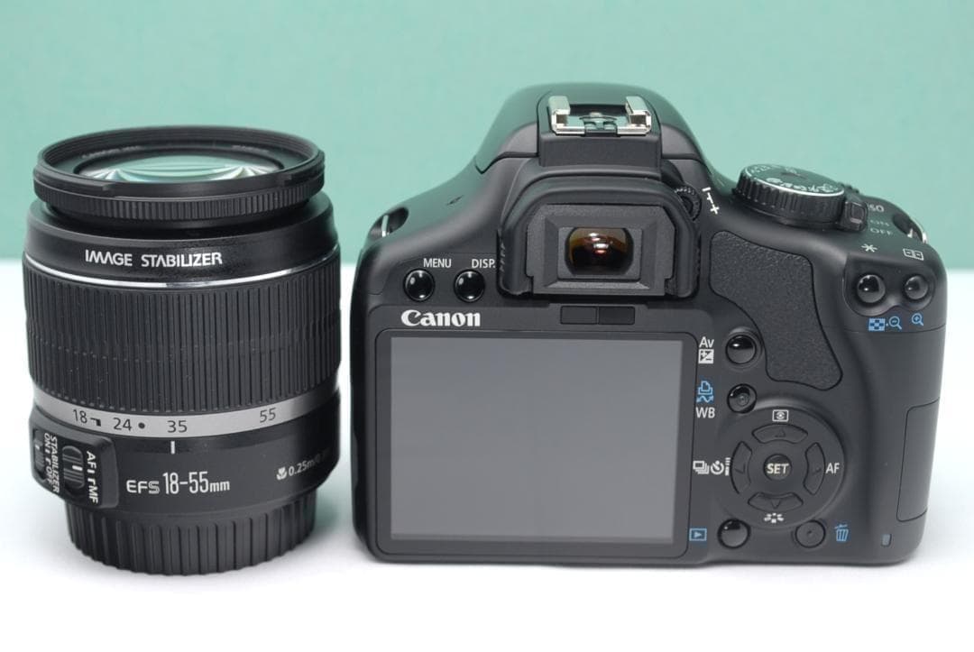☘️初心者向き✨️ Canon Kiss X2 一眼レフ 手ぶれ補正レンズ 美品