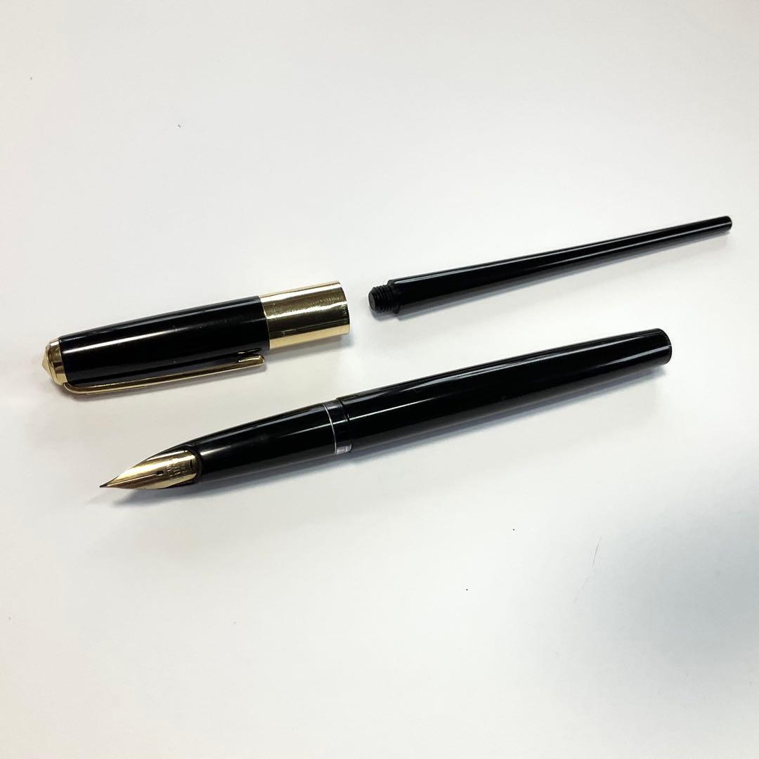 PILOT パイロット デスクペン 14K Posting 本革ケース付