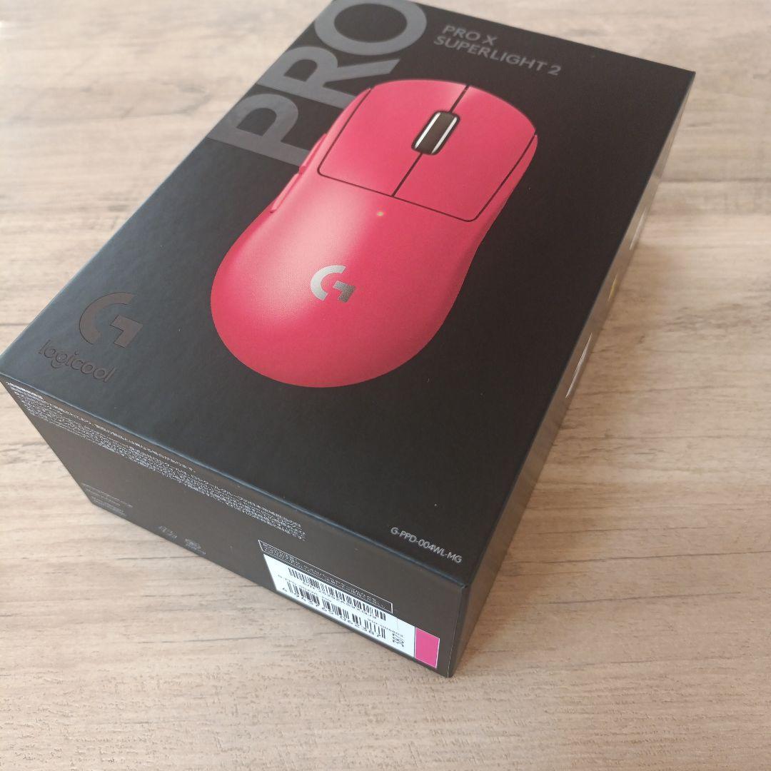 logicool PRO X SUPERLIGHT 2 ピンク