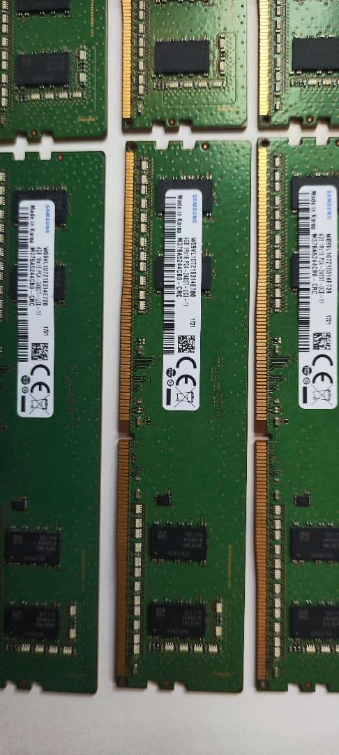 m*o様 【合計24GB】Samsung DDR4-2400 4GB×6枚セット