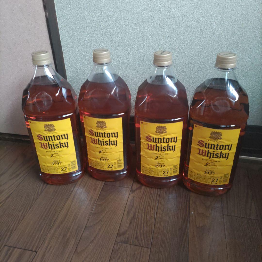 サントリーウイスキー　角　2.7L ４本