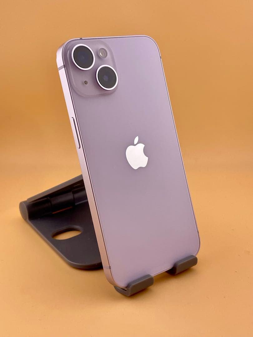 iphone 14 128GB SIMフリー　パープル　バッテリー97％