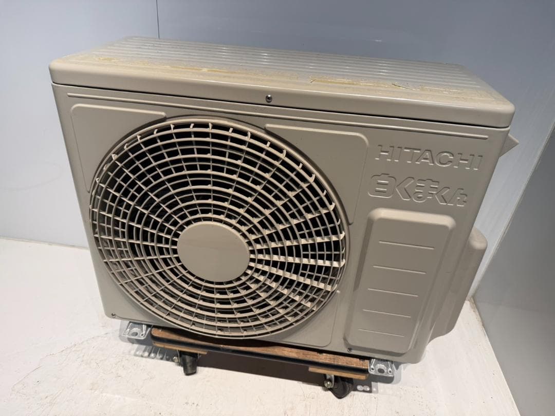 349　HITACHI　2025年製エアコン　6～8畳用