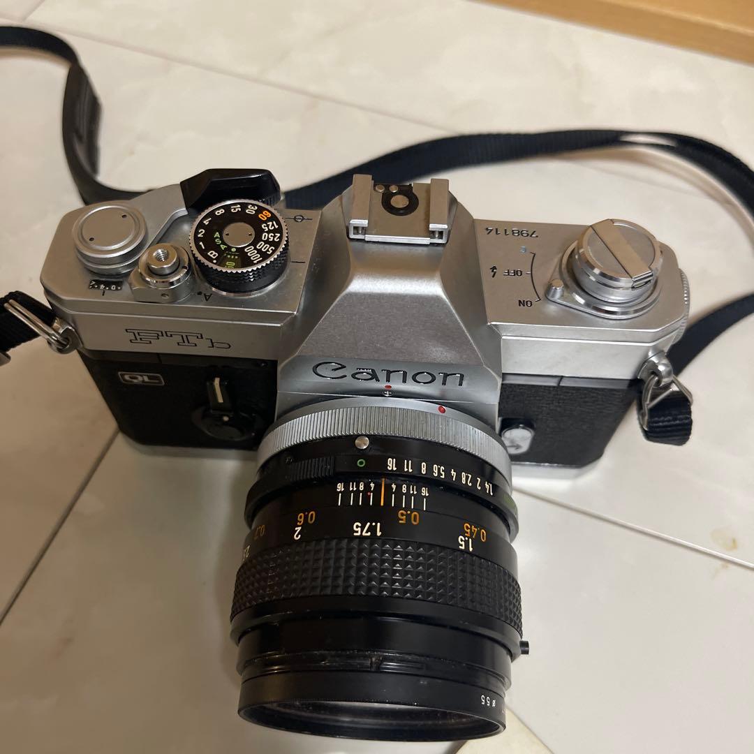 Canon FTb 一眼レフカメラ ジャンク品　昭和レトロ