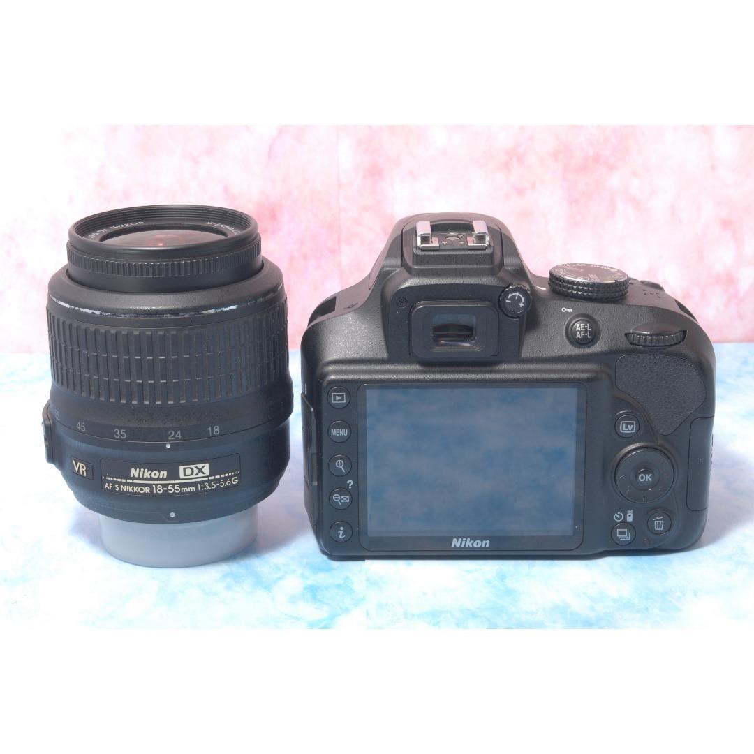 ★Nikon D3400★一眼レフカメラ★ショット数少★スマホ転送OK★入学式