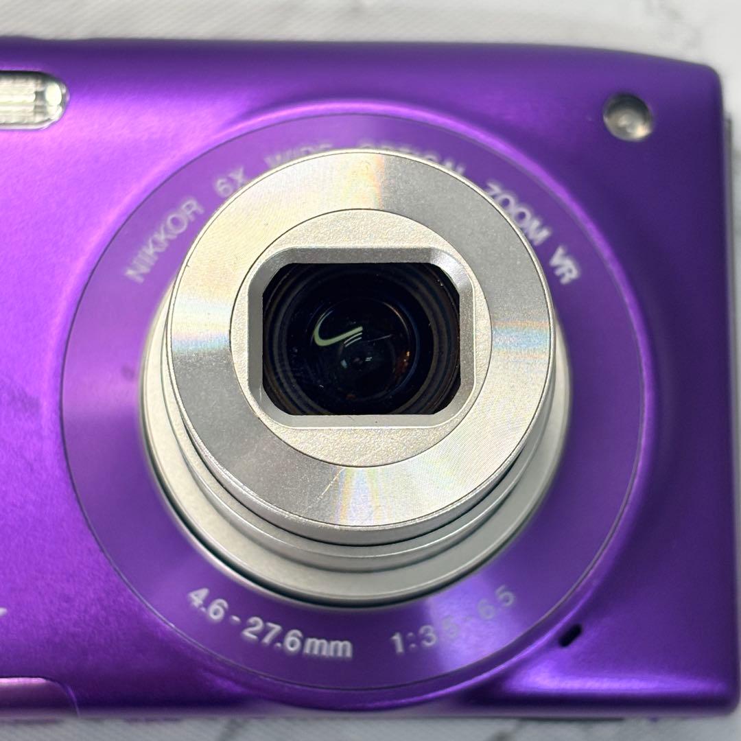 ✨美品・付属品完備✨Nikon COOLPIX S3300 付属品完備 パープル