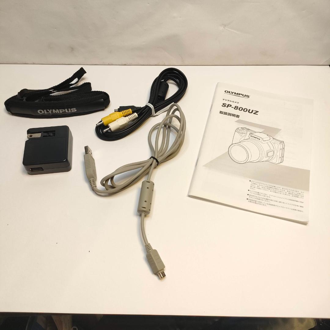 美品 OLYMPUS SP-800UZ コンパクトデジタルカメラ 30倍ズーム