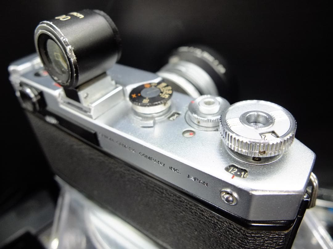 キャノンVT Deluxe／キャノン50㎜f1.8Ⅱフード付【実写確認整備品】