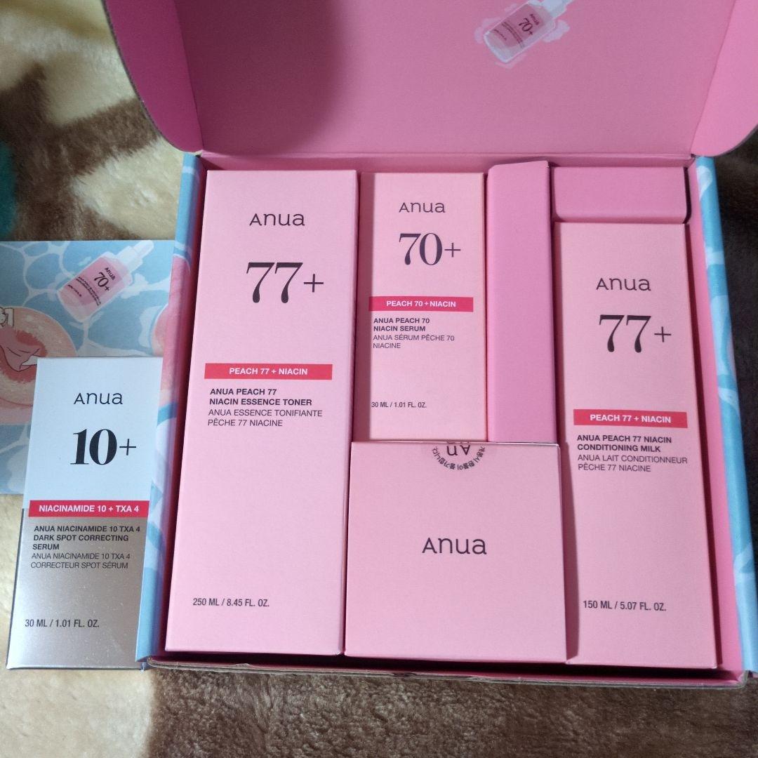 Anua 桃スキンケアトライアルセット心弾む夏のかけら