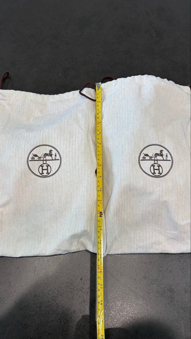 HERMES エルメス 空箱 707 袋、リボン付き