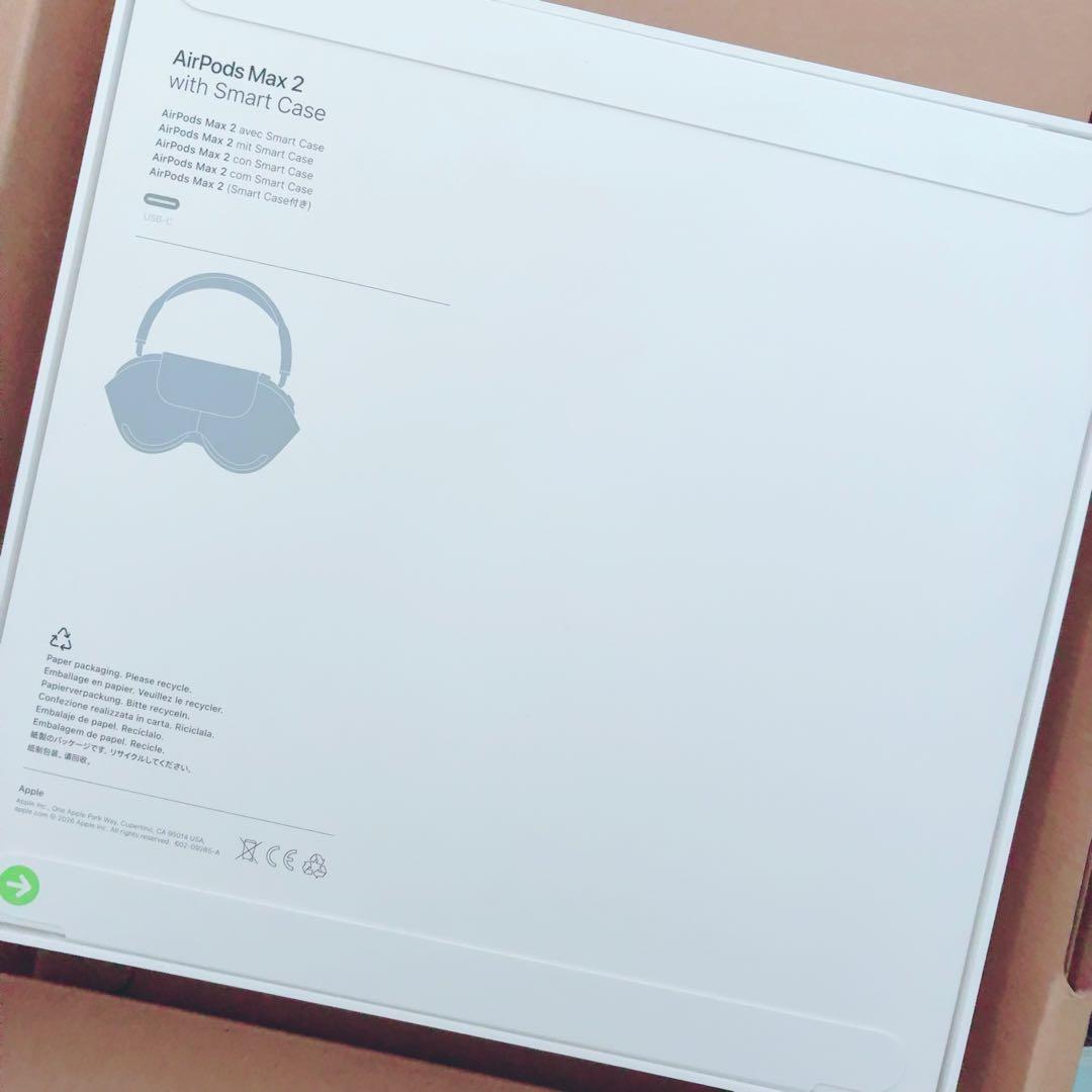 【新品、未開封】最新モデル　AirPods Max 2　ミッドナイト