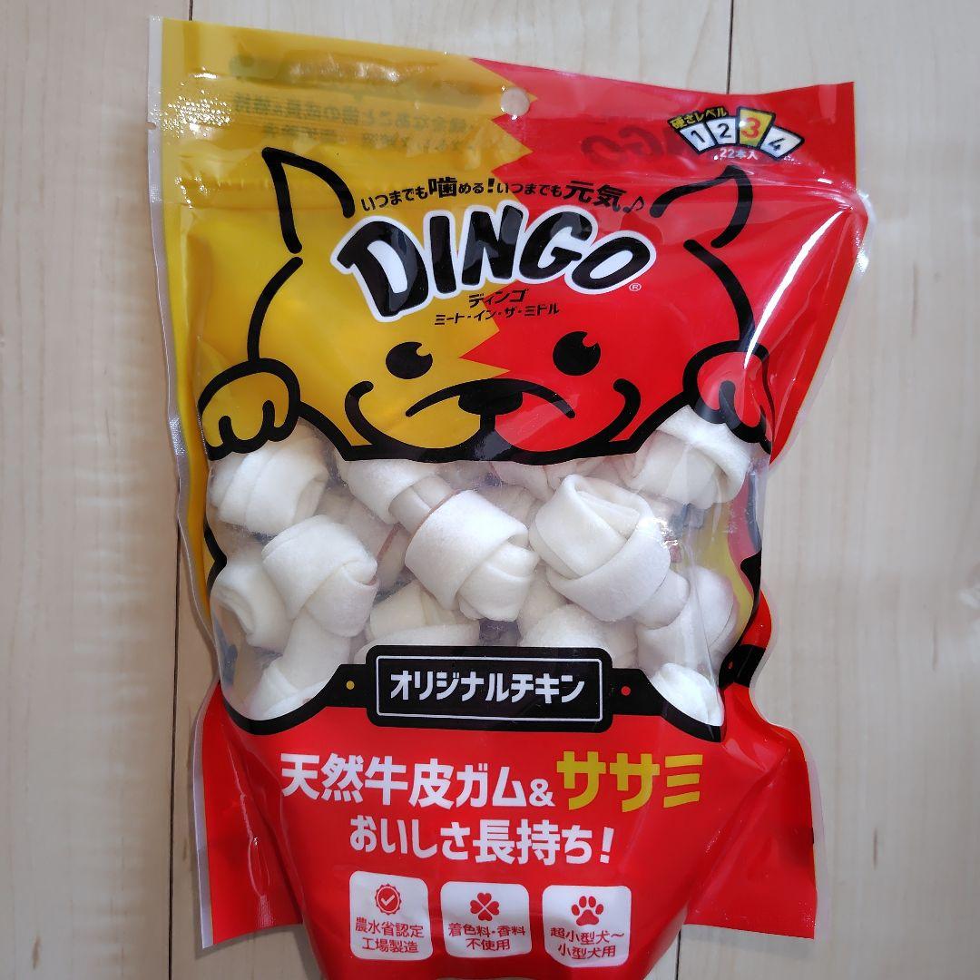 ディンゴ DINGO オリジナルチキン 天然牛皮 22本入×6点