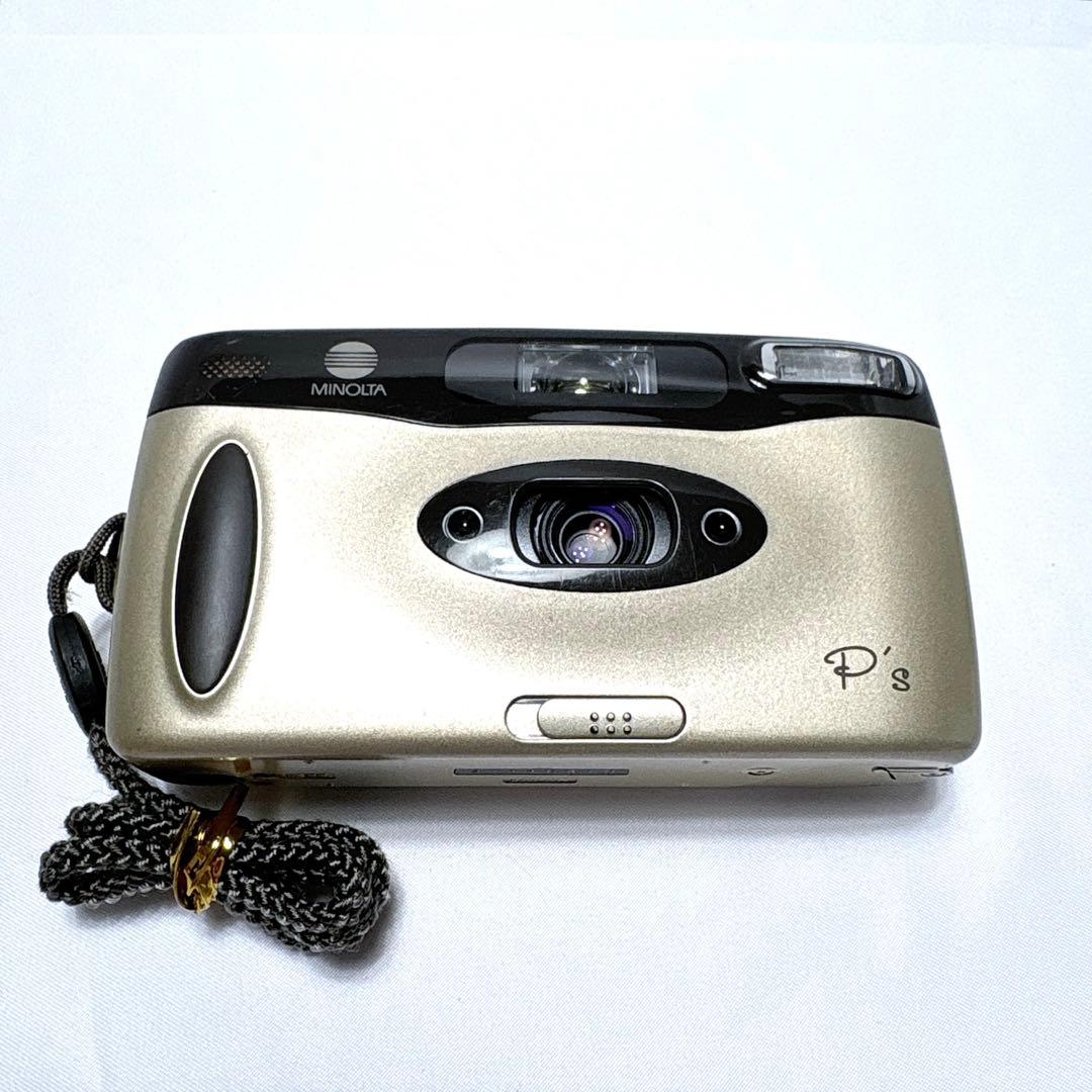 【動作確認済】MINOLTA P's ★パノラマ専用★レトロフィルムカメラ★名機