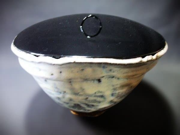 萩焼 迦葉山窯 柴田快元（武師）造 水指 茶道具 萩焼の逸品 美品 未使用 共箱