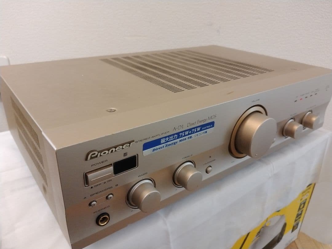 pioneer プリメインアンプ　A-D1 動作品 名機美音