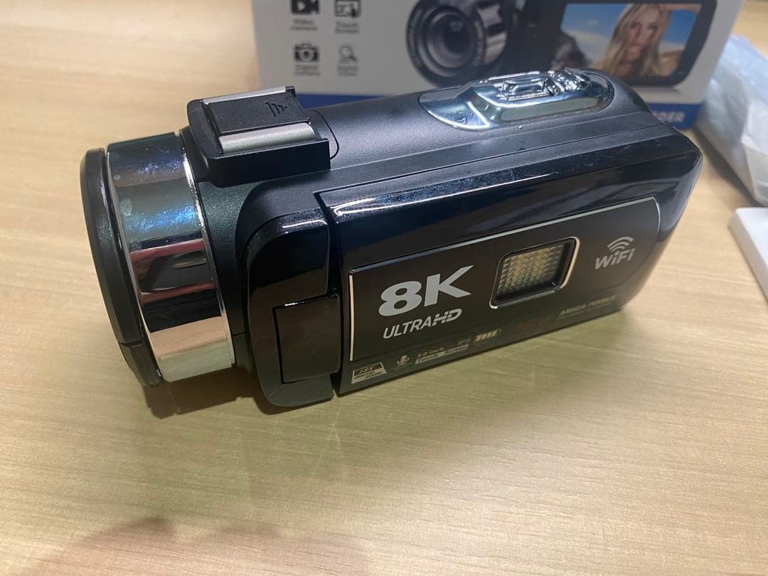 DVC 8K Ultra HD デジタルビデオカメラ　バッテリー2個付き
