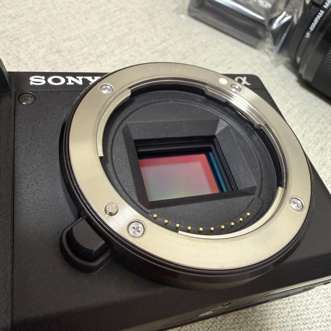 約300ショット SONY α6400 ダブルズームキット ブラック 美品