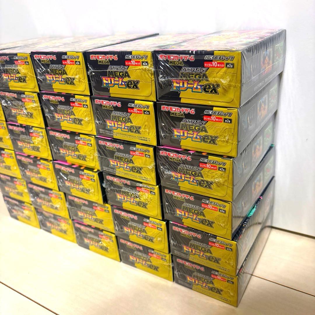 大注目‼️ポケモンカード　MEGAドリームex シュリンク付き　21BOX✨