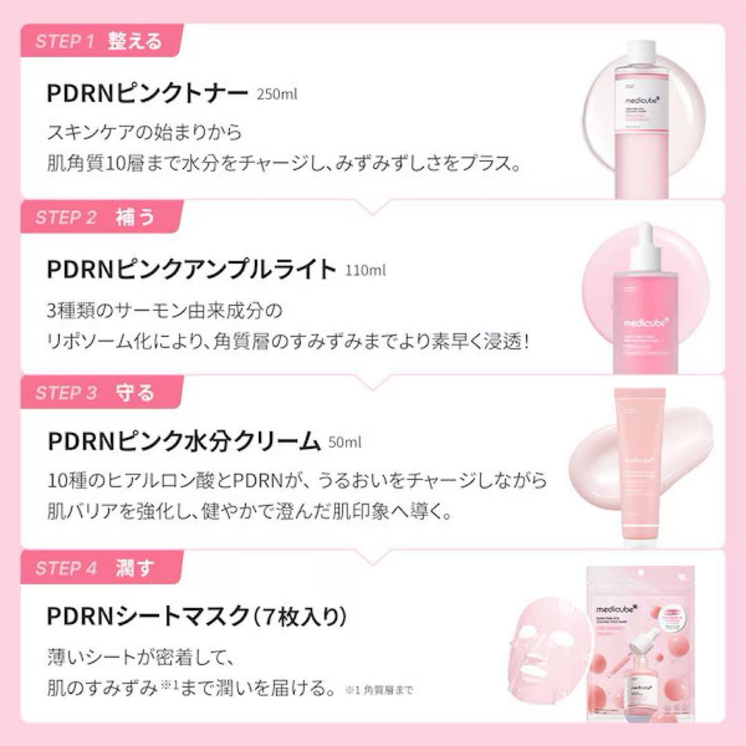 【特価！】medicube PDRN ピンクライン スキンケアセット