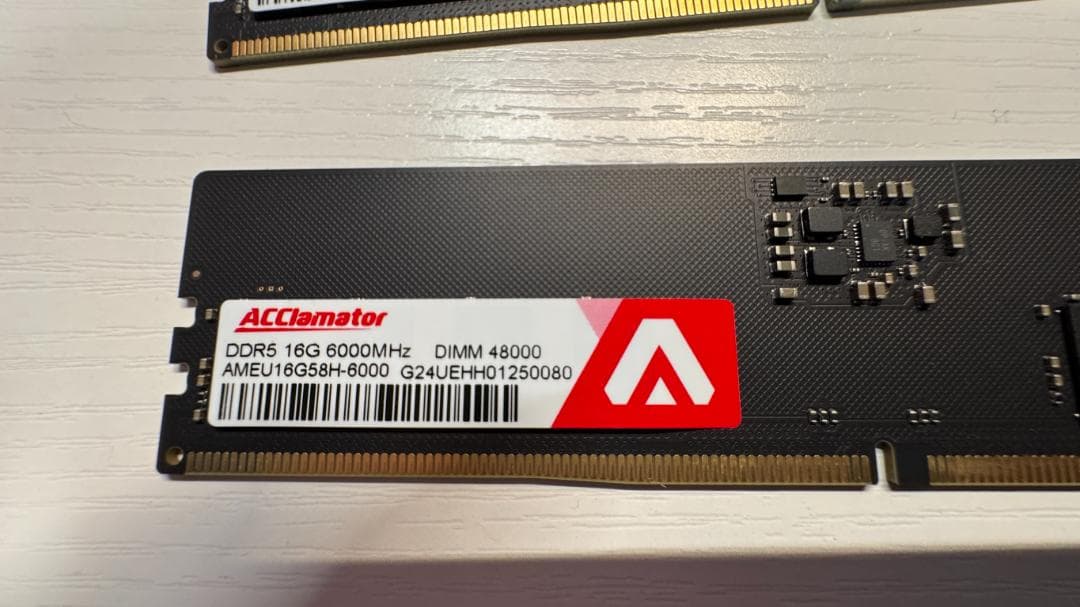 ACClamator DDR5 16GB×2（32GB） 6000MHz