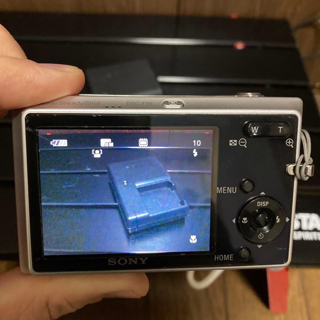 美品　SONY Cyber-shot DSC-T20 MSproDUO 1GB