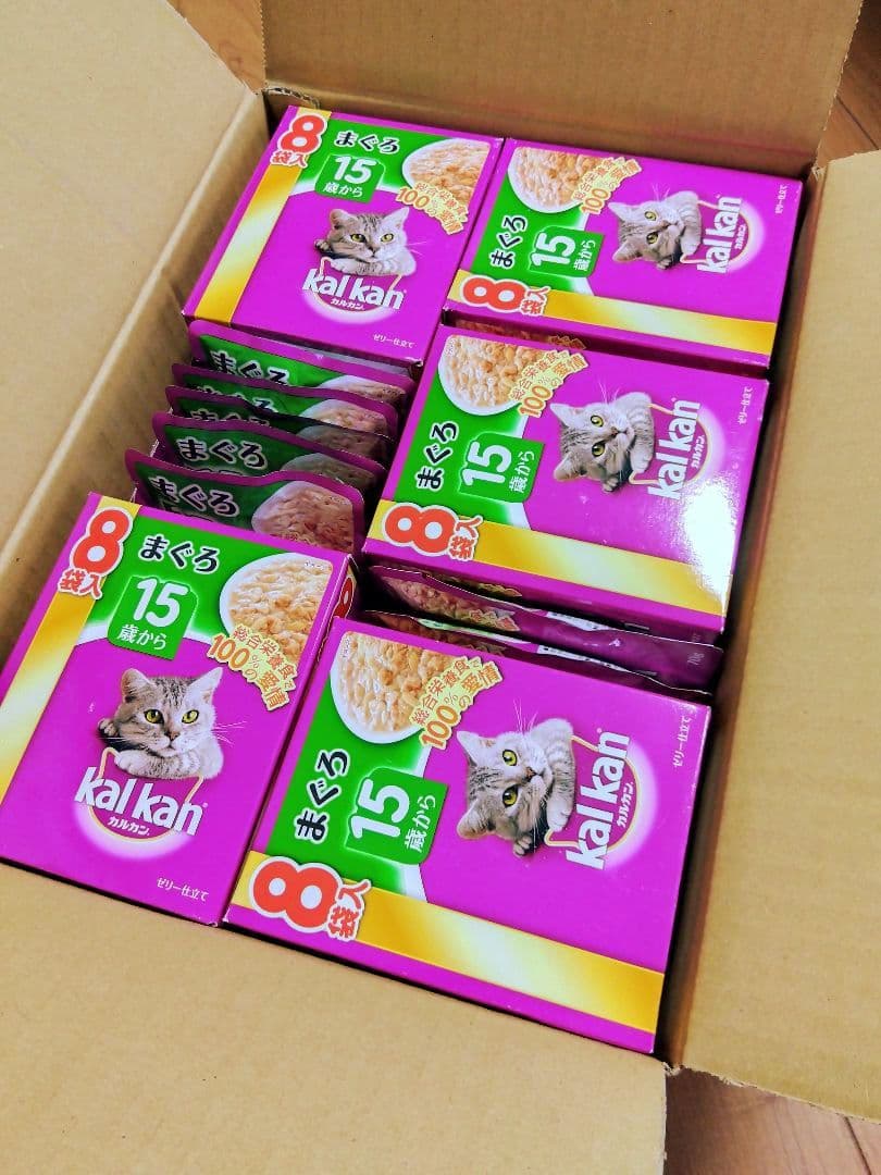 カルカン　8袋×12箱　96袋　 キャットフード　15歳から