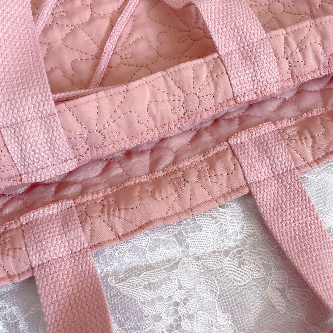 レッスンバッグ.体操服入れ.上靴袋3点セット♡リボン柄キルティング現品限り‼︎