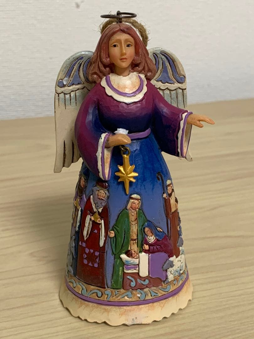 陶器製 天使のフィギュア JIM SHORE Angel Wrap～ジムショア