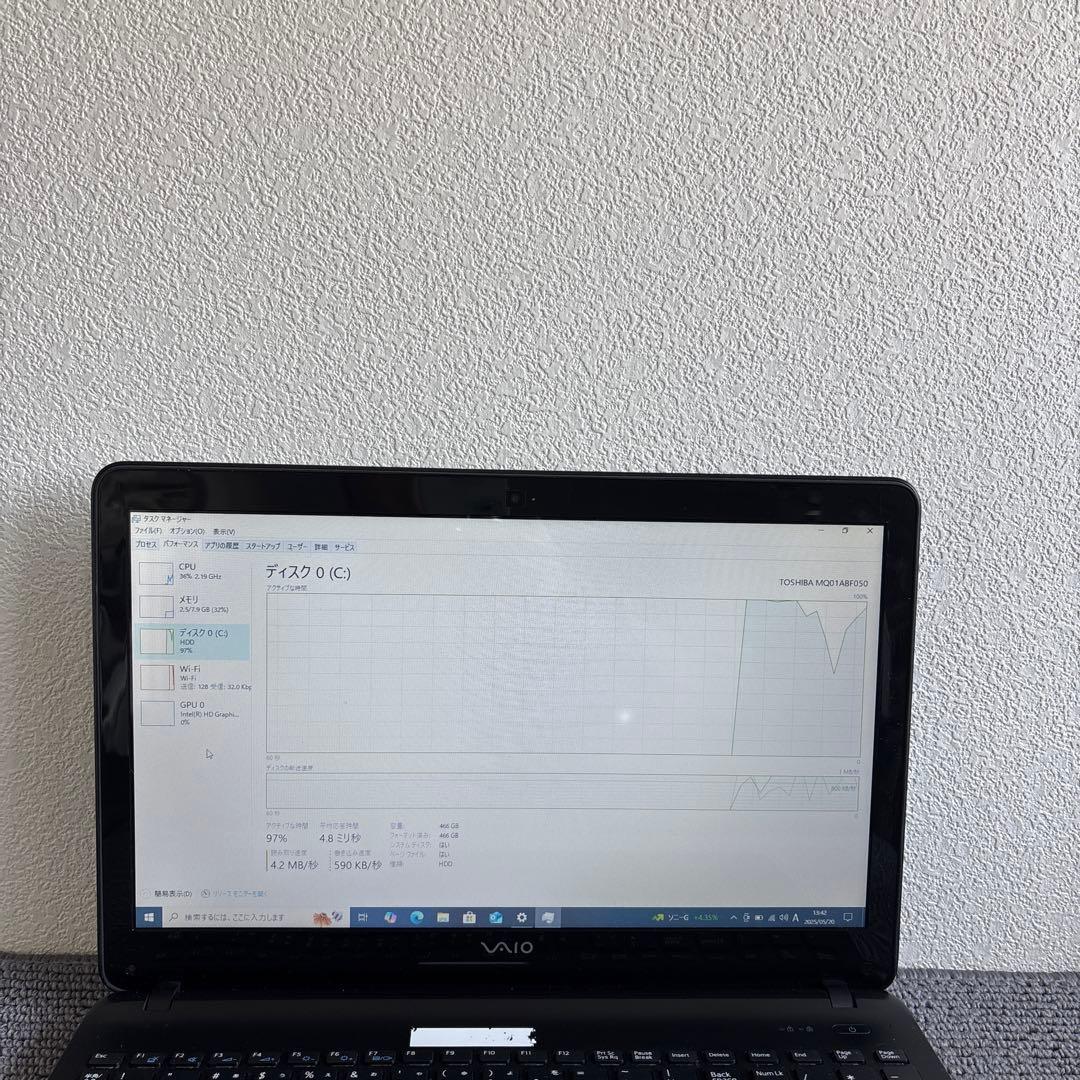 Sony VAIO VJF151C01N i7-4510Uメモリ8GB#5910