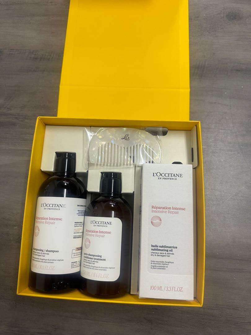 新品未開封！LOCCITANE シャンプー等　3個セット