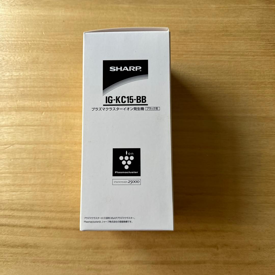SHARP IG-KC15-BB プラズマクラスター発生器